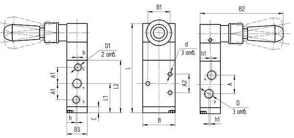 5r6-367-3-pnevmoraspredelitel-5-3-s-ruchnym-upr-5r-6-367-3-ukhl4-du-6mm-k1-4