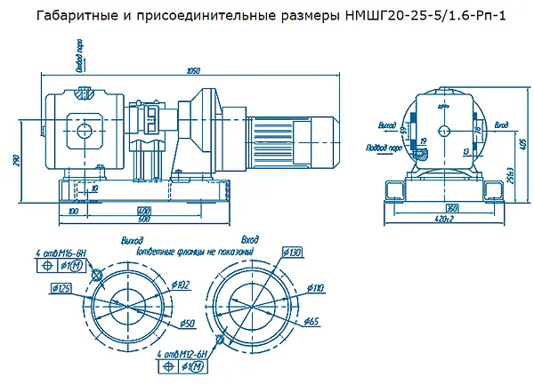 Насос НМШГ 8-25-1,7/2,5-Рп - промышленное гидрооборудование Насос НМШГ 8-25-1,7/2,5-Рп - промышленное гидрооборудование