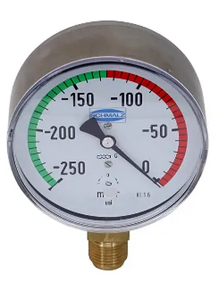 Вакуумметр VAM 62 V U PSI - промышленное гидрооборудование Вакуумметр VAM 62 V U PSI - промышленное гидрооборудование