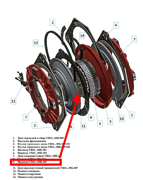 zapchasti-pruzhina-uv3132-00a-405-tormoznoy-mufty-uv-3132