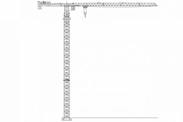 Кран башенный QTZ450tm (S450 L25) - промышленное оборудование Кран башенный QTZ450tm (S450 L25)