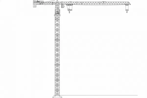Кран башенный QTZ1200tm (S1200 K40) - промышленное оборудование Кран башенный QTZ1200tm (S1200 K40)